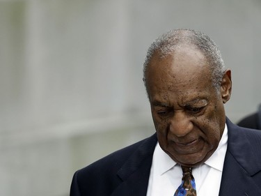 Bill Cosby departs after a sentencing hearing at the Montgomery County Courthouse, Monday, Sept. 24, 2018, in Norristown, Pa. Cosby's chief accuser on Monday asked for "justice as the court sees fit" as the 81-year-old comedian faced sentencing on sexual assault charges that could make him the first celebrity of the #MeToo era to go to prison.