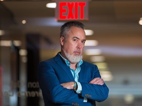 Daniel Gauld, founder of  the Olympic No campaign, was photographed in downtown Calgary on Wednesday, September 12, 2018. 
Gavin Young/Postmedia