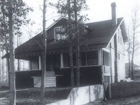 The former home of Drumheller's first dentist and pharmacist, Dr. Robert James Johnston Sr., will be the subject of a investigation by the Calgary Association of Paranormal Investigations. Some believe the spirit of Johnston lingers in the nearly century-old home after his tragic death some 80 years ago. Supplied photo