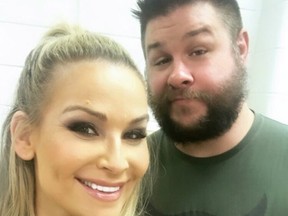 Nattie Neidhart and Kevin Owens are a new team on Season 2 of Facebook’s Mixed Match Challenge.