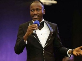 Johnson Suleman, leader of the Omega Fire Ministries in Nigeria, is scheduled to preach to the church's Calgary flock this week, raising concerns among human rights activists who are outraged over his past comments denouncing homosexuals. Twitter photo