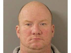 Patrick Steeve Globensky, 44, of Black Diamond is wanted for numerous offences in relation to more than $300,000 in stolen property recovered by Mounties in High River.