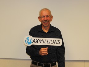 Cornelius Naujoks was a millionaire for nearly nine months, but didn’t know it! The Whitecourt resident discovered his $1 million LOTTO MAX win after cleaning out his desk.