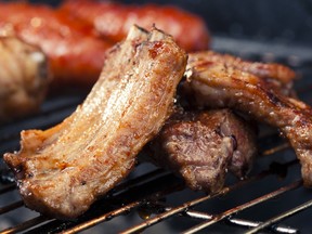 pork ribs with bbq