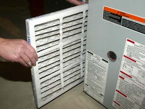 C03-oct-furnaces 
By changing ore cleaning the furnace filter every two or three months, as much as 10 per cent can be cut from a heating bill. It also makes the home more energy efficient. filephoto.