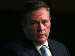 UCP Leader Jason Kenney speaks at a Calgary Chamber of Commerce luncheon at the Hyatt Regency in Calgary on Tuesday, Oct. 9, 2018.