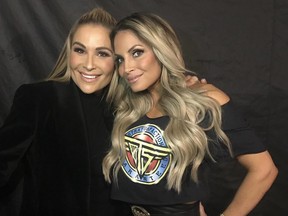 Nattie and Trish Stratus.