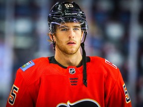 Calgary Flames defenceman Noah Hanifin