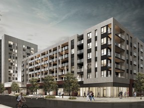 Artist's rendering of the exterior of August, by Avi Urban, in University District. Courtesy, Avi Urban