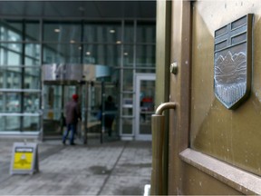 File pics of Calgary Courts in Calgary on Monday November 26, 2018. Darren Makowichuk/Postmedia