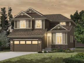 The new Logan II show home by Morrison Homes in Legacy.
