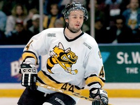 Dave Pszenyczny is one of the latest Sarnia Sting alumni to allege he was subjected to abusive hazing during the 2002-03 OHL season. (METCALFE PHOTOGRAPHY/Sarnia Observer File Photo)