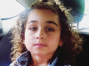 Facebook photo of Taliyah Marsman, 5, who was killed along with her mother Sara Baillie in their home in July 2016. Edward Downey is charged with the killings.