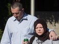 John Nuttall and Amanda Korody leave jail after a judge ruled the couple were entrapped by the RCMP in a police-manufactured crime, in Vancouver, B.C., on Friday July 29, 2016.