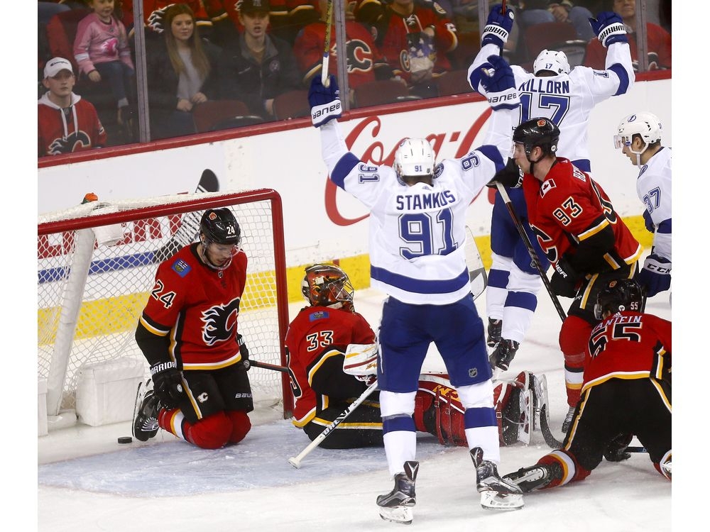 Lightning outlast Flames in thrilling shootout victory