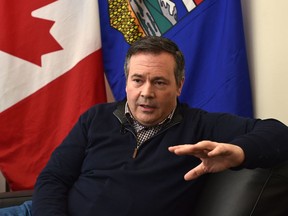Year-end interview with United Conservative Party Leader Jason Kenney at the Alberta legislature in Edmonton on Dec. 20, 2018.