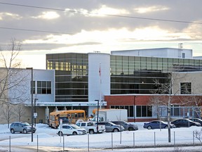 Centennial High School in southeast Calgary is operating at 122 per cent over capacity.