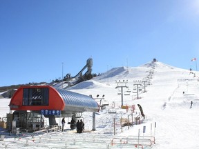 Courtesy, WinSport Canada. Canada Olympic Park offers skiing, snowboarding, skating, luge and bobsleigh in one location.