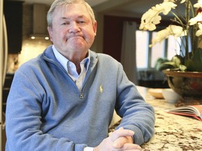 Art Lightowler, 70, at his home on Jan. 9, 2019. (Veronica Henri, Toronto Sun)