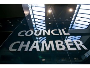 City Council is debating taxes in Calgary, Ab., on Monday November 21, 2016. Mike Drew/Postmedia