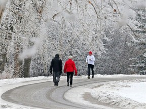 Environment Canada is calling for 2 cm of snow falling over Calgary on Thursday with a high of -13 C.