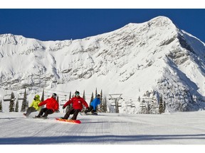 Fernie Alpine Resort. Photo courtesy of Henry Georgi/Special to Postmedia.