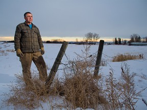 Alberta farmer Kevin Bender was photographed near his home in central Alberta on Wednesday, January 9, 2019.  Bender testified before a Senate committee about farmers and climate change. Gavin Young/Postmedia