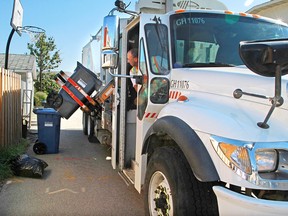 City of Calgary black cart garbage collection