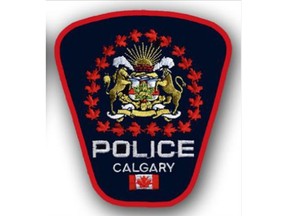 A screen grab of the new shoulder flashes for the members of the Calgary Police service.