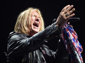 Def Leppard lead singer Joe Elliott.