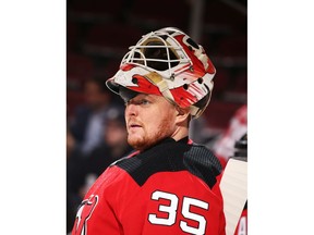 New Jersey Devils goaltender Cory Schneider