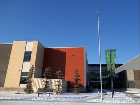 Centennial High School in Calgary, on Monday Feb. 11, 2019.