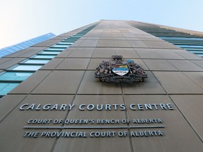 The exterior of the Calgary Courts Centre was photographed on Tuesday January 16, 2018.  Gavin Young/Postmedia