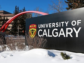South entrance to the University of Calgary.