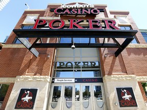 A patron was robbed by three suspects outside Cowboys Casino on July 14, 2019.