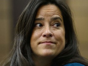 Jody Wilson-Raybould appears at the House of Commons Justice Committee on Parliament Hill in Ottawa on Wednesday, Feb. 27, 2019.