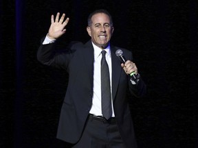 Jerry Seinfeld will play two shows in Calgary on Oct. 18.