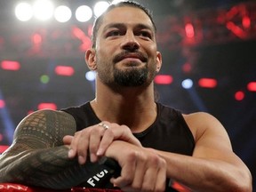 WWE Superstar Roman Reigns declares he's in remission from leukemia. (WWE Photo)