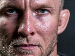 MMA fighter Misha Cirkunov portraits on Thursday December 7, 2017.