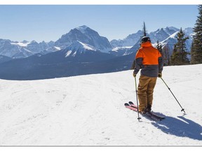 The first big blast of spring continues at Lake Louise -  Photo taken on Mar. 20th, 2019