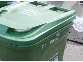 Calgary's green, black and blue bins should be stored out of sight, not become another eyesore, says reader.
