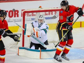 The Flames and Sharks are fighting for first place in the NHL's Western Conference.