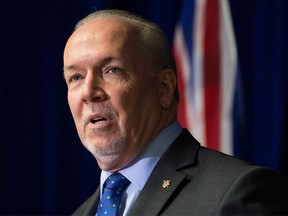 B.C. Premier John Horgan said last year the aim of the case is to protect the province's coastline and economy from the harms of an oil spill.
