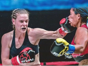 Kandi Wyatt is putting her perfect record on the line as she fights for the WBO super lightweight title in Athens on Sunday.