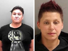 Quentin Lee Strawberry (L), 37, and Jennifer Lee Caswell (R), 37, of Red Deer have been charged with second-degree murder in the death of Red Deer man Joseph Junior Alfred Gallant.