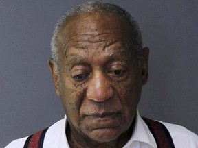 This image provided by the Montgomery County Correctional Facility shows Bill Cosby on Tuesday, Sept. 25, 2018, after he was sentenced to three-to 10-years for sexual assault.
