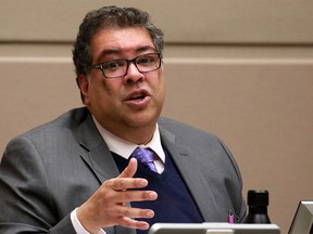 Calgary Mayor Naheed Nenshi was photographed during a council session on Monday April 8, 2019.  Gavin Young/Postmedia