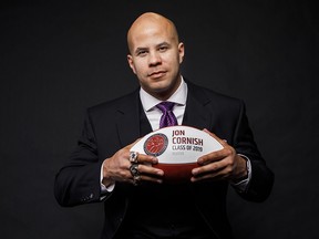 Calgary Stampeders running back Jon Cornish will be inducted into the Canadian Football Hall of Fame.