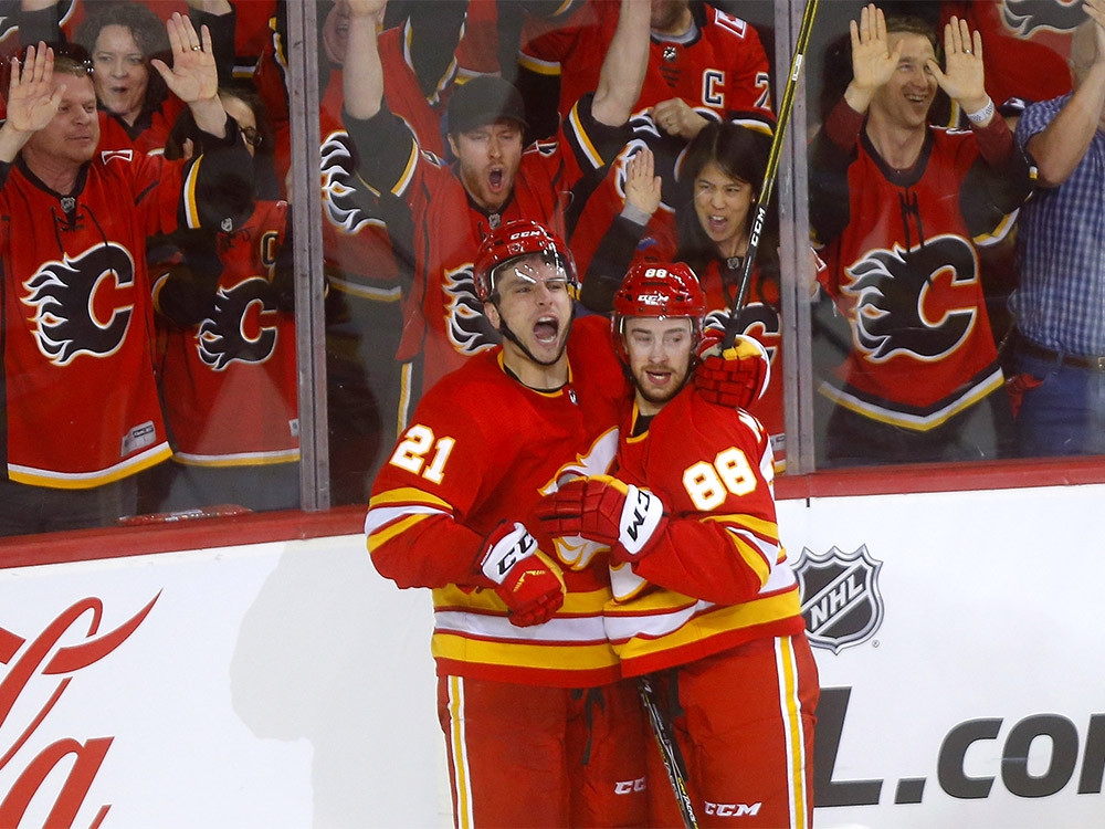 NHL playoffs 2019: Flames' Andrew Mangiapane nets memorable goal in postseason debut