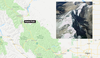 Google Map view of Howse Peak on the Icefields Parkway.
